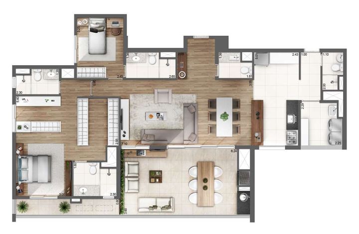 Imagem Apartamento com 4 Quartos à Venda, 149 m² em Sumarezinho - São Paulo