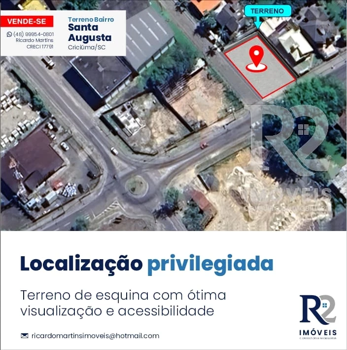 Imagem Terreno à Venda, 573 m² em Santa Augusta - Criciúma