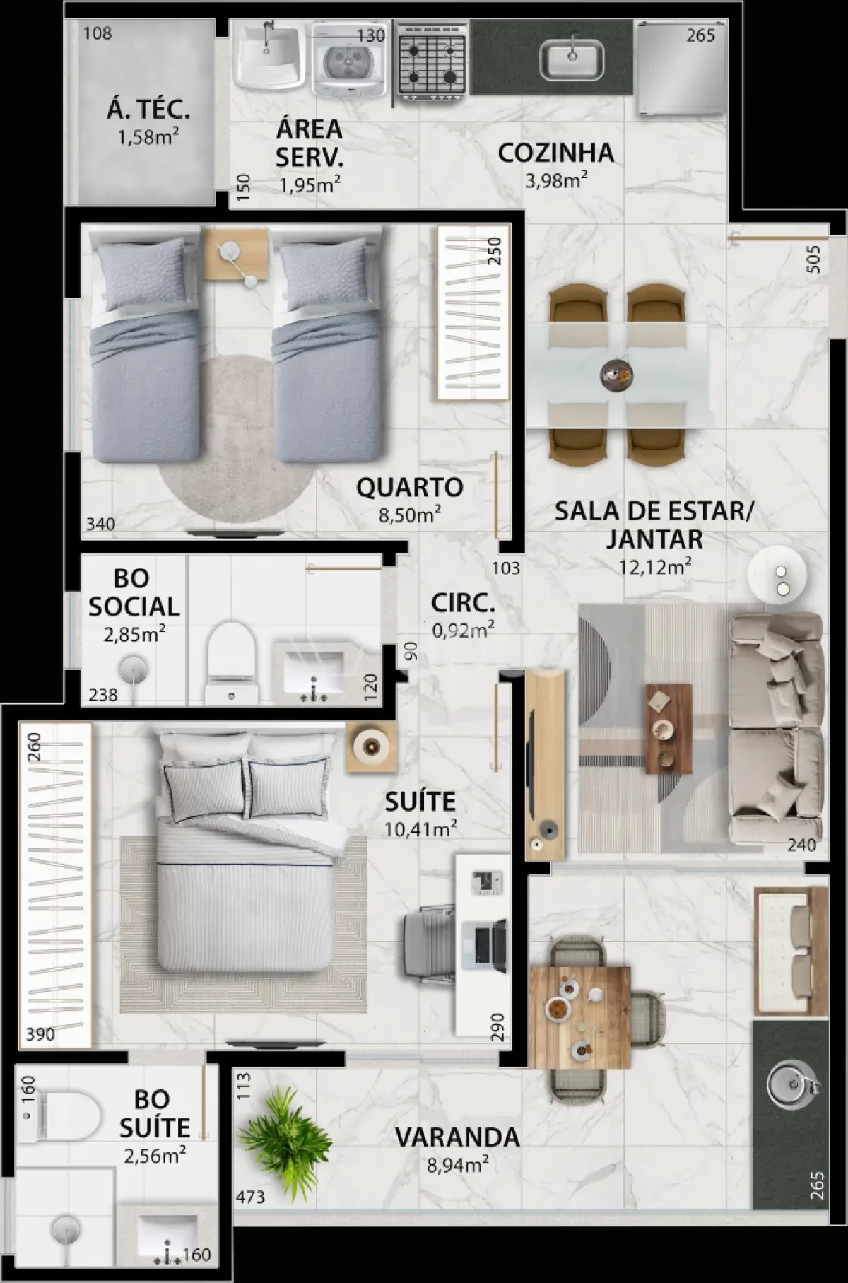 Imagem Apartamento com 2 Quartos à Venda, 171 m² em Praia de Itaparica - Vila Velha Imagem Apartamento com 2 Quartos à Venda, 171 m² em Praia de Itaparica - Vila Velha