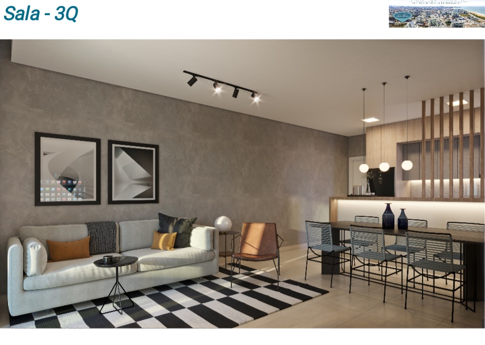 Apartamento com 3 Quartos à Venda, 80 m²em Praia de Itaparica - Vila Velha