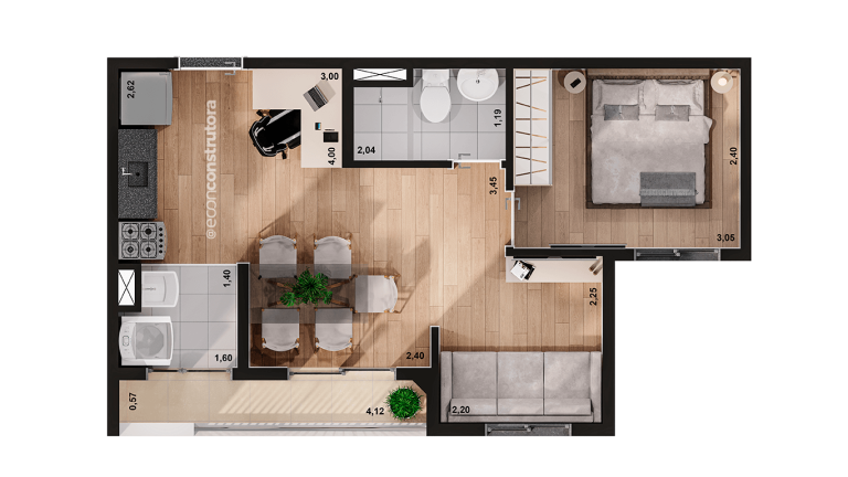 Imagem Apartamento com 2 Quartos à Venda, 38 m² em Jardim das Graças - São Paulo