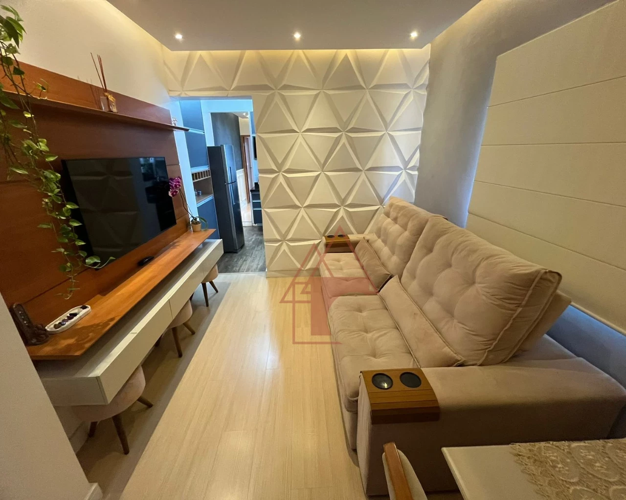 Apartamento com 2 Quartos à Venda, 56 m² em Jardim Casqueiro - Cubatão