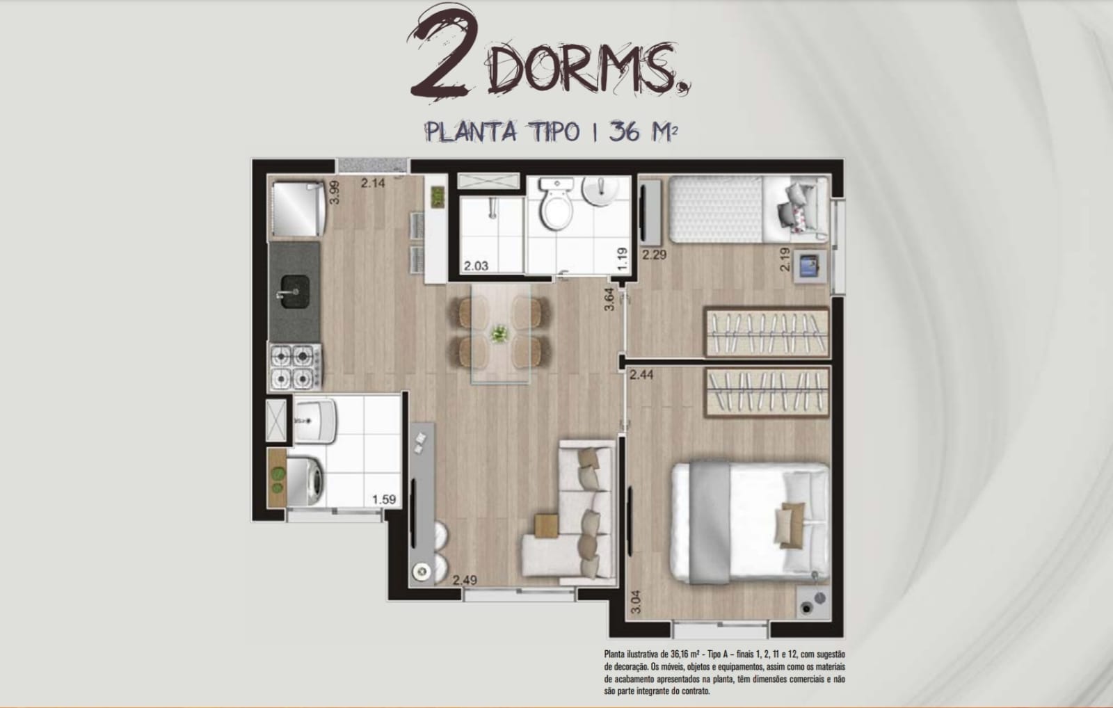 Imagem Apartamento com 2 Quartos à Venda, 36 m²em Cambuci - São Paulo