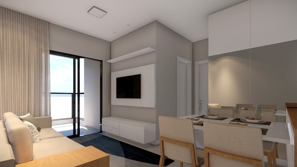 Imagem Apartamento com 2 Quartos à Venda, 58 m²em Boa Vista - Curitiba