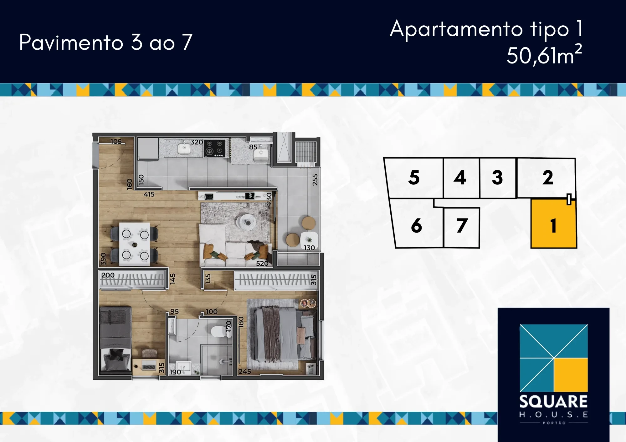 Imagem Apartamento com 2 Quartos à Venda, 51 m² em Portão - Curitiba