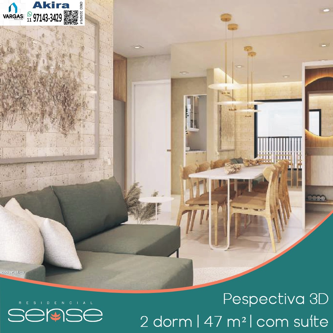 Imagem Apartamento com 2 Quartos à Venda, 47 m² em Jardim Armênia - Mogi das Cruzes