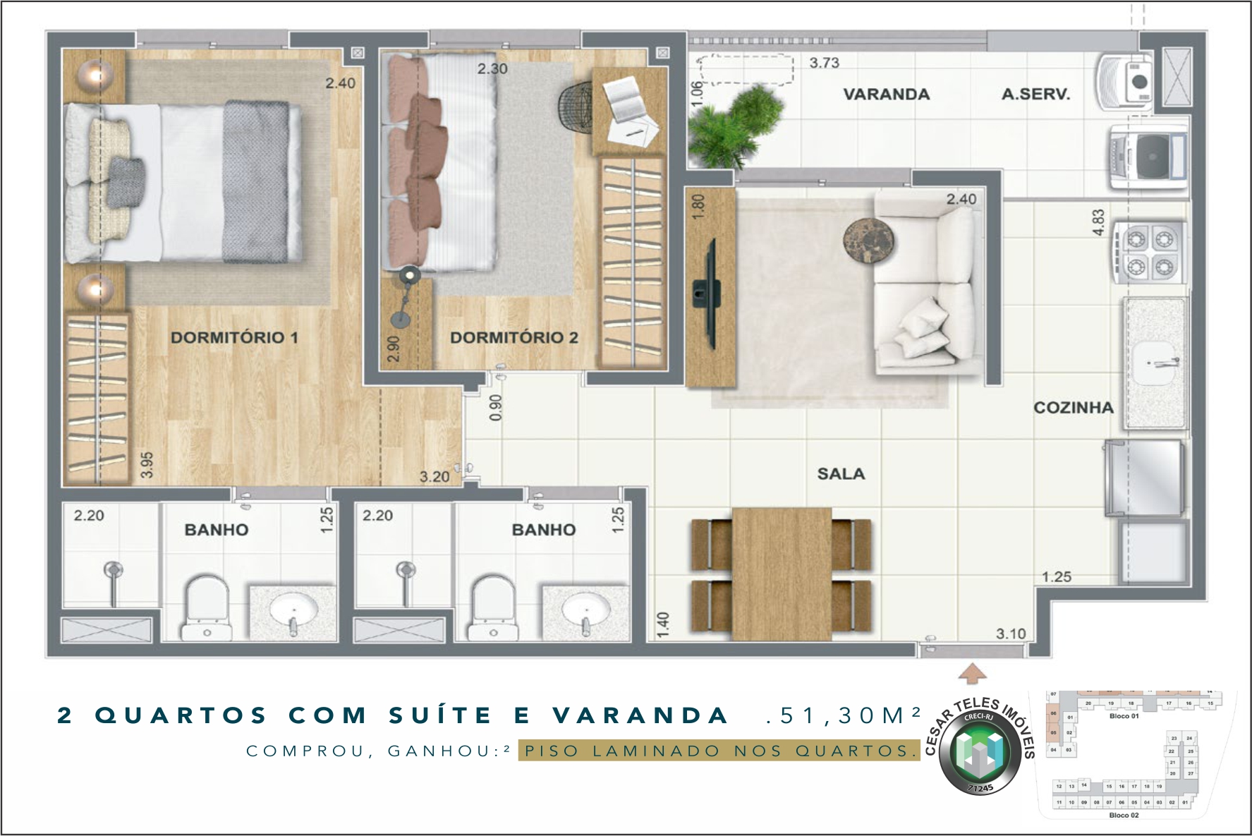 Imagem Apartamento com 1 Quarto à Venda, 32 m² em Centro - Niterói