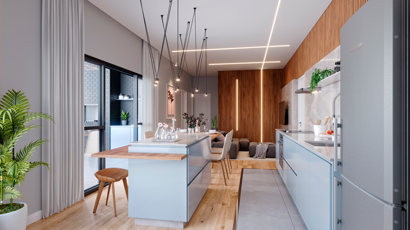 Apartamento com 3 Quartos à Venda, 114 m²em Santa Felicidade - Curitiba