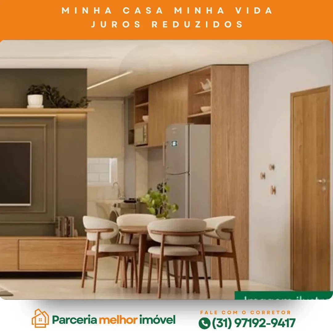 Foto do imóvel: Apartamento com 2 Quartos à Venda, 48 m² em Perobas - Contagem