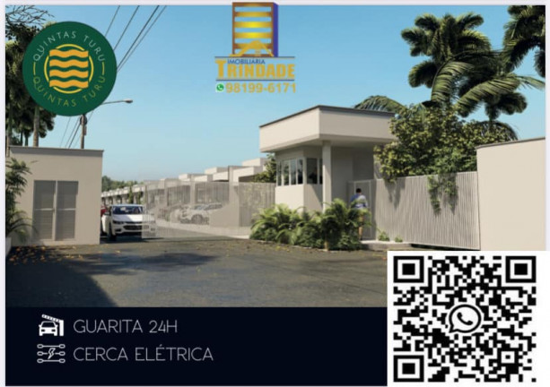 Imagem Casa de Condomínio com 3 Quartos à Venda, 152 m² em Turu - São Luís
