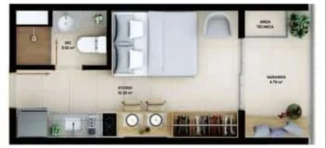 Imagem Apartamento à Venda, 20 m² em Pituba - Salvador