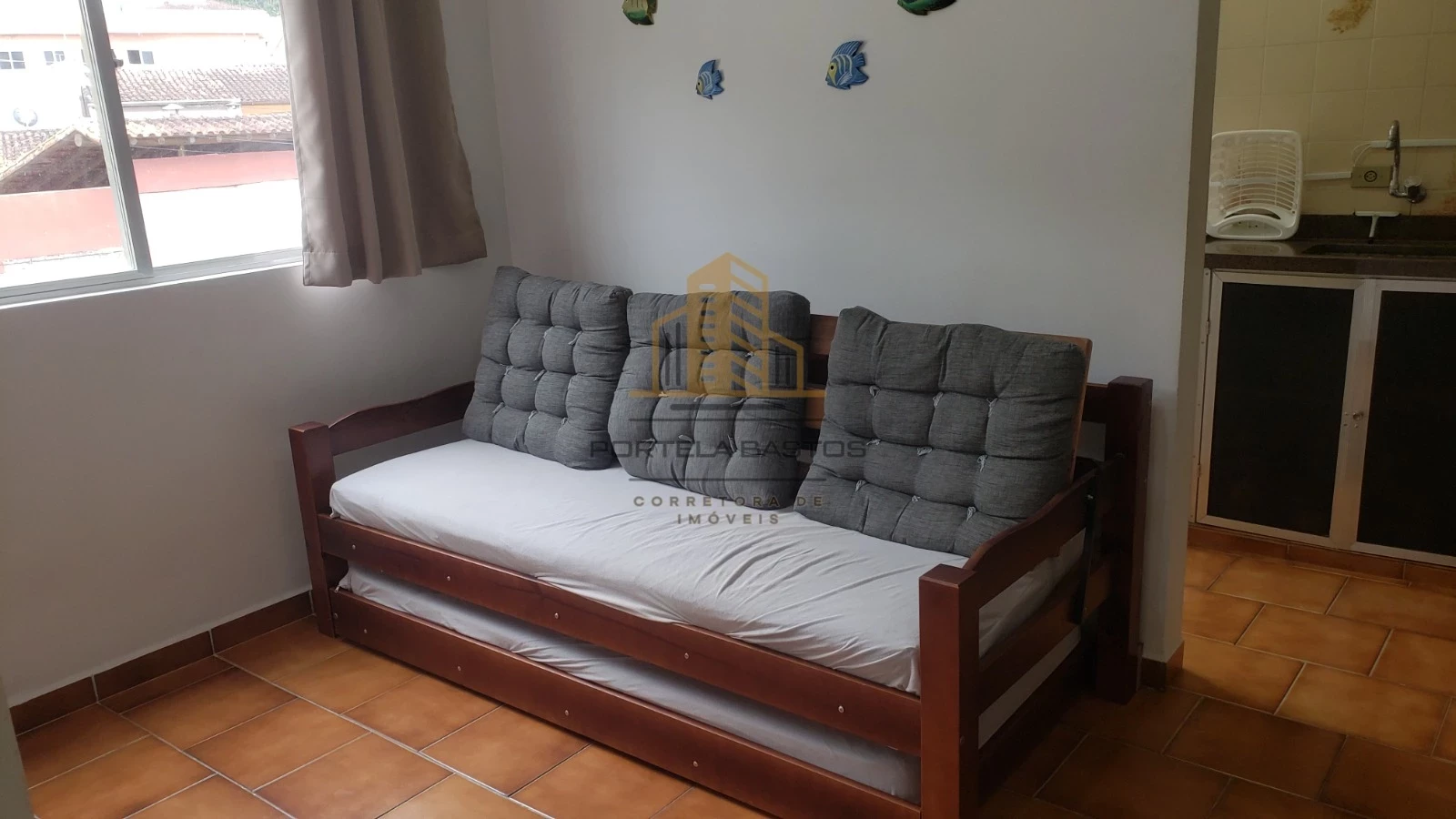 Foto do imóvel: Apartamento com 1 Quarto para Temporada, 36 m² em Praia Grande - Ubatuba