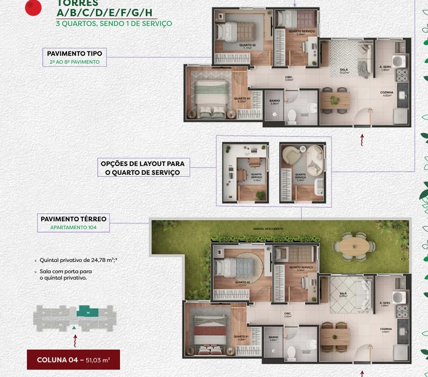 Foto do imóvel: Apartamento com 2 Quartos à Venda, 42 m² em Vale Encantado - Vila Velha