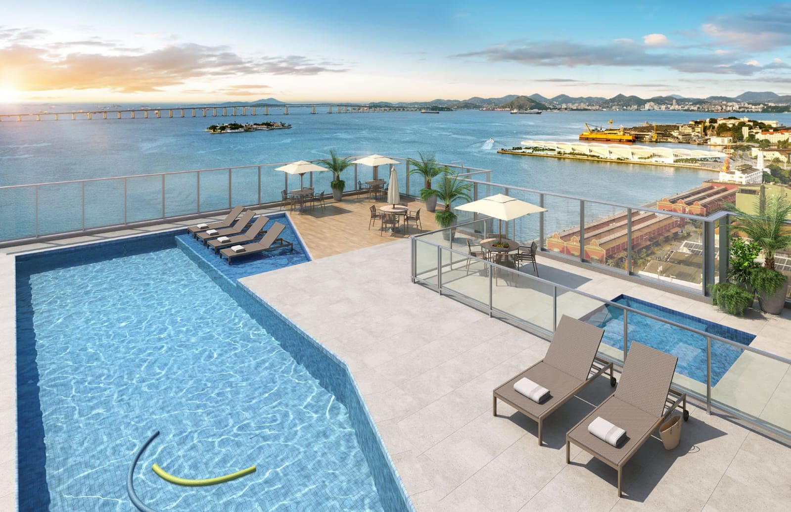 Imagem Apartamento com 2 Quartos à Venda, 43 m² em Gamboa - Rio de Janeiro
