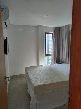 Imagem Flat com 1 Quarto para Alugar, 28 m² em Boa Viagem - Recife