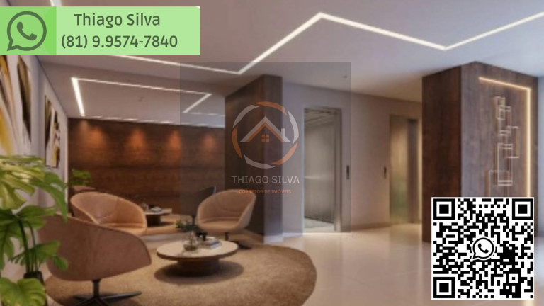 Apartamento com 3 Quartos à Venda, 81 m² em Pina - Recife