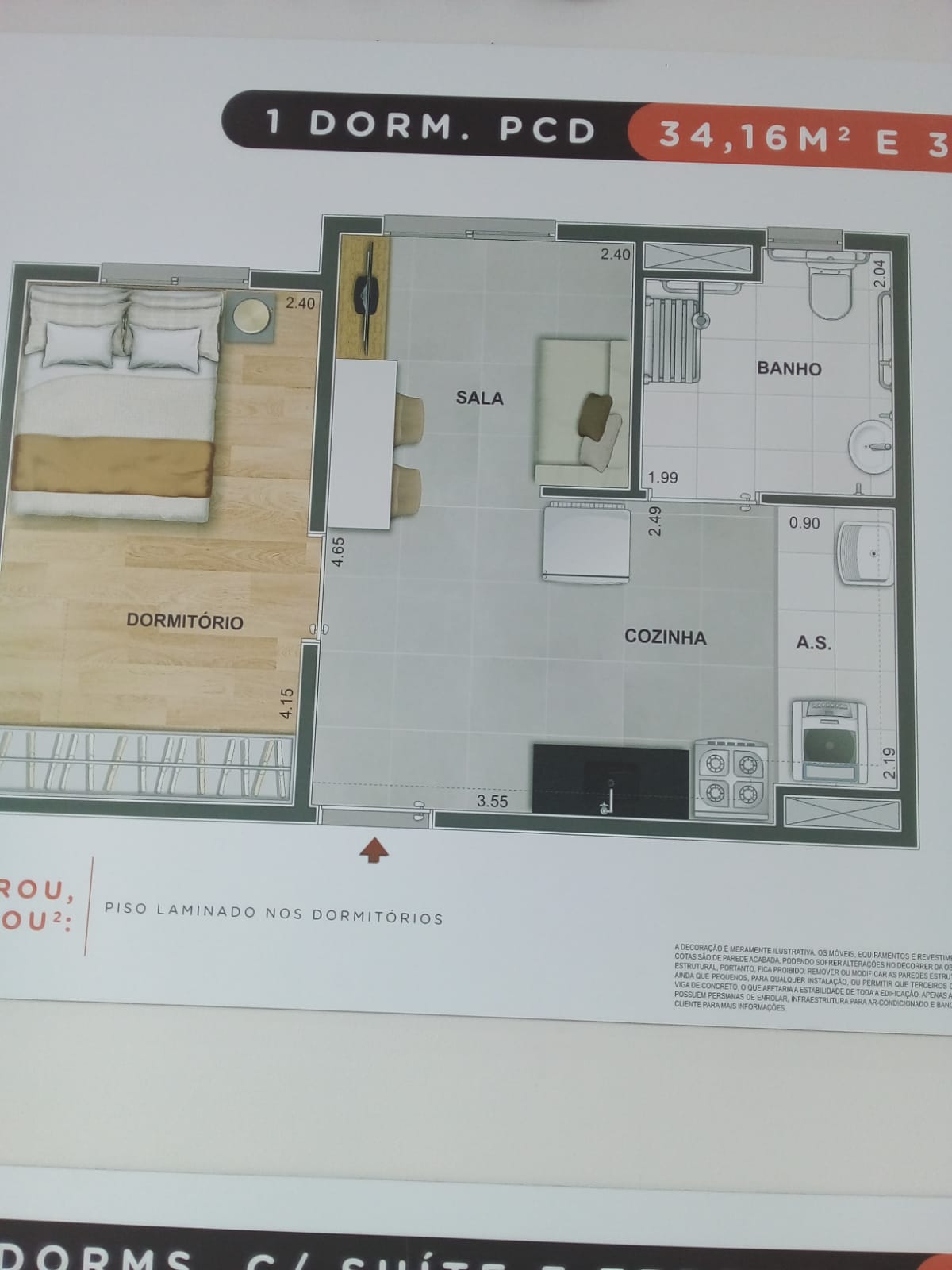 Imagem Apartamento com 2 Quartos à Venda, 42 m²em Vila Santa Catarina - São Paulo