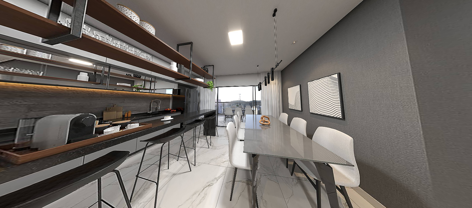 Imagem Apartamento com 3 Quartos à Venda, 103 m² em Estrela Sul - Juiz de Fora