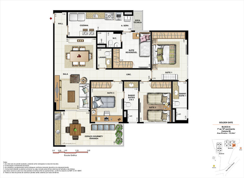 Imagem Apartamento com 3 Quartos à Venda, 77 m² em Jacarepaguá - Rio de Janeiro