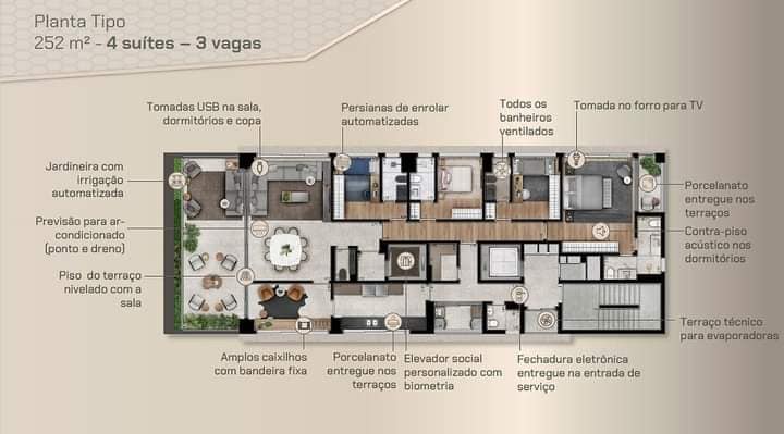 Imagem Apartamento com 4 Quartos à Venda, 252 m² em Jardim Paulista - São Paulo