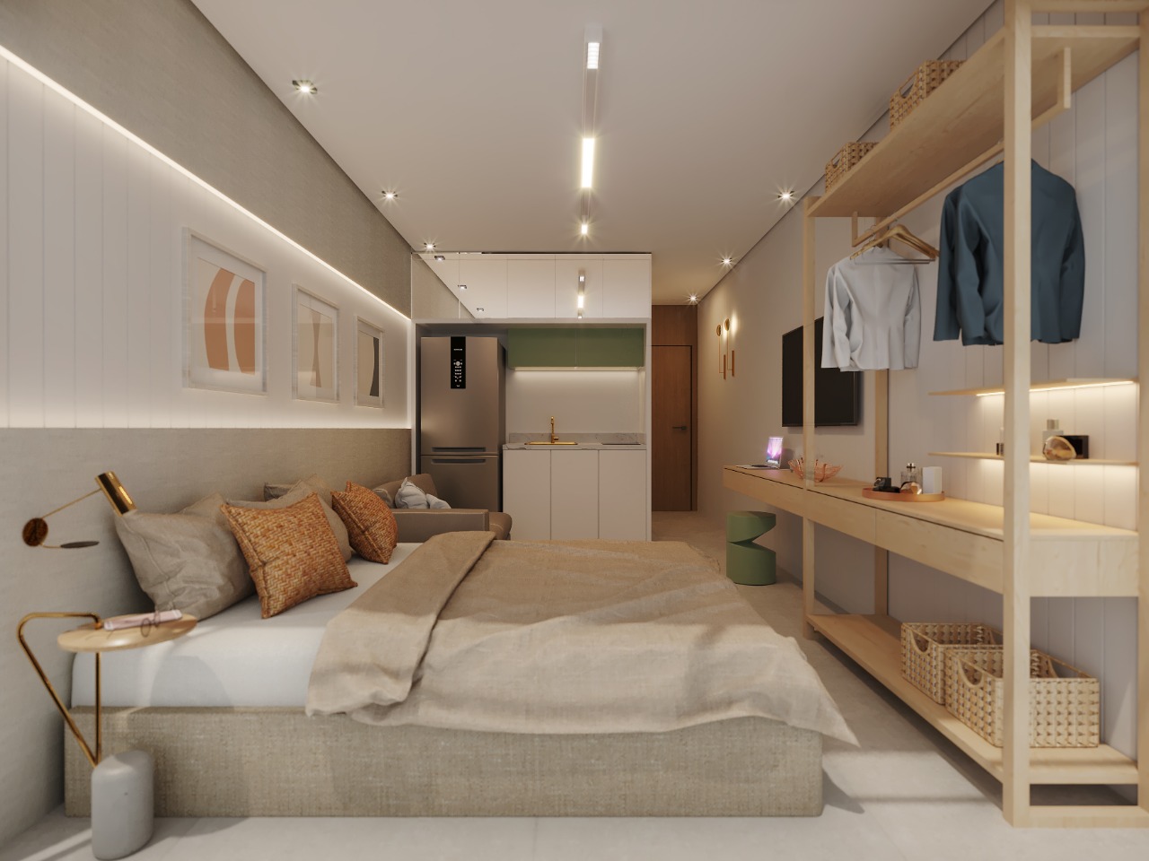 Imagem Apartamento com 1 Quarto à Venda, 52 m²em Praia dos Carneiros - Tamandaré