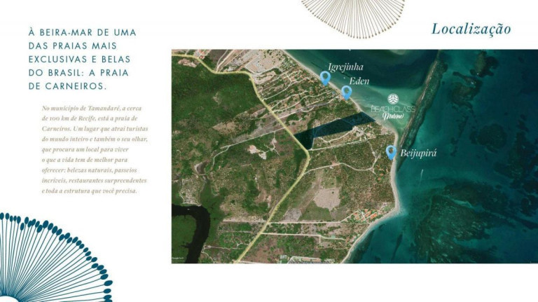 Imagem Flat com 1 Quarto à Venda,  em Praia dos Carneiros - Tamandaré