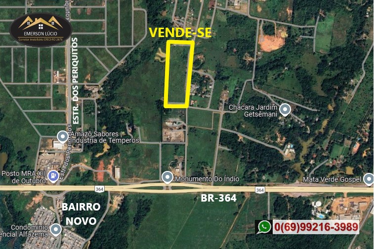 Imagem Chácara à Venda, 33 m²em Marcos Freire - Porto Velho