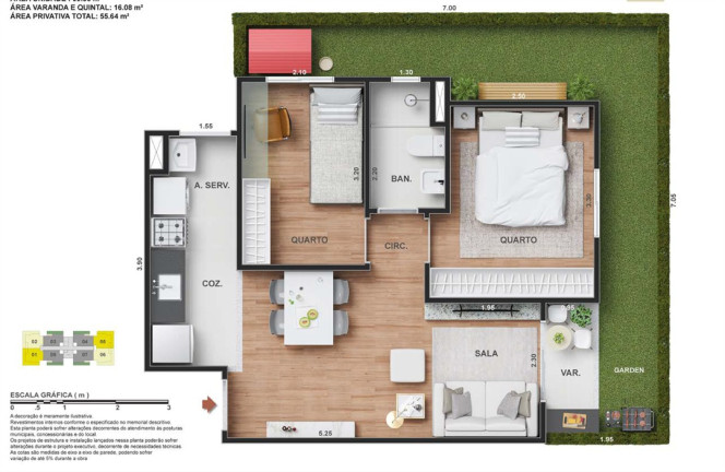 Imagem Apartamento com 2 Quartos à Venda, 42 m² em Vila Kosmos - Rio de Janeiro