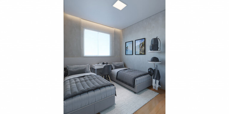 Imagem Apartamento com 2 Quartos à Venda, 45 m² em Santa Maria - Belo Horizonte