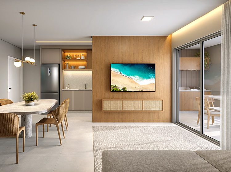 Foto do imóvel: Apartamento com 1 Quarto à Venda, 42 m²em Vila Nossa Senhora do Bonfim - São José do Rio Preto