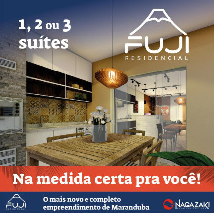 Cobertura com 3 Quartos à Venda, 114 m² em Praia da Maranduba - Ubatuba