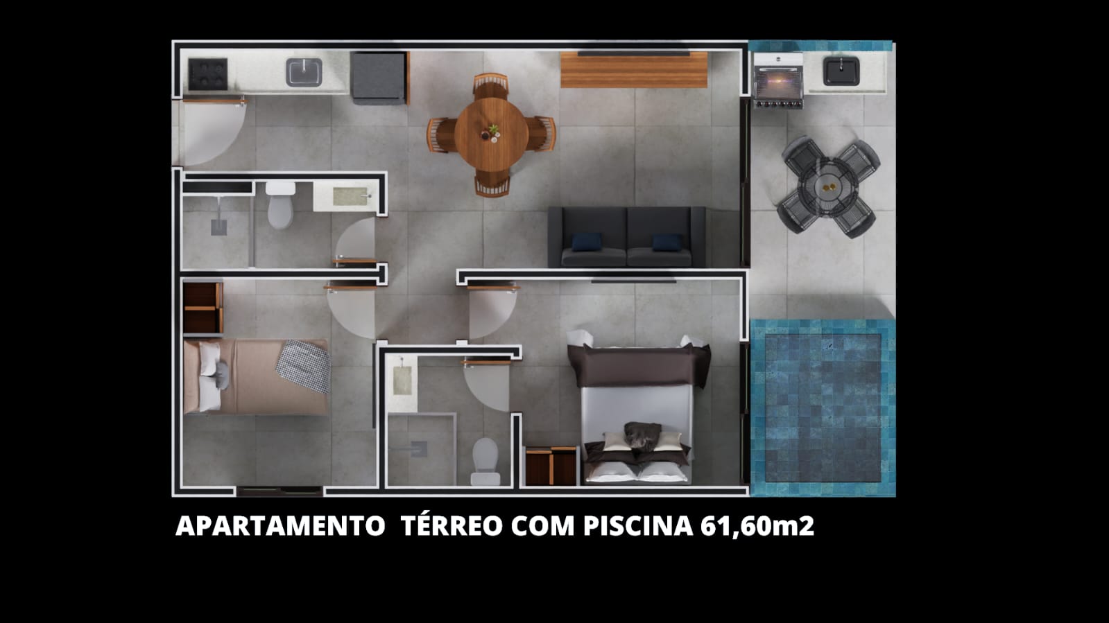 Foto do imóvel: Apartamento com 2 Quartos à Venda, 61 m² em Centro - Tamandaré