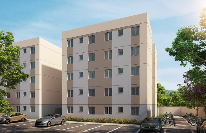 Imagem Apartamento com 2 Quartos à Venda, 44 m² em Campo Grande - Rio de Janeiro