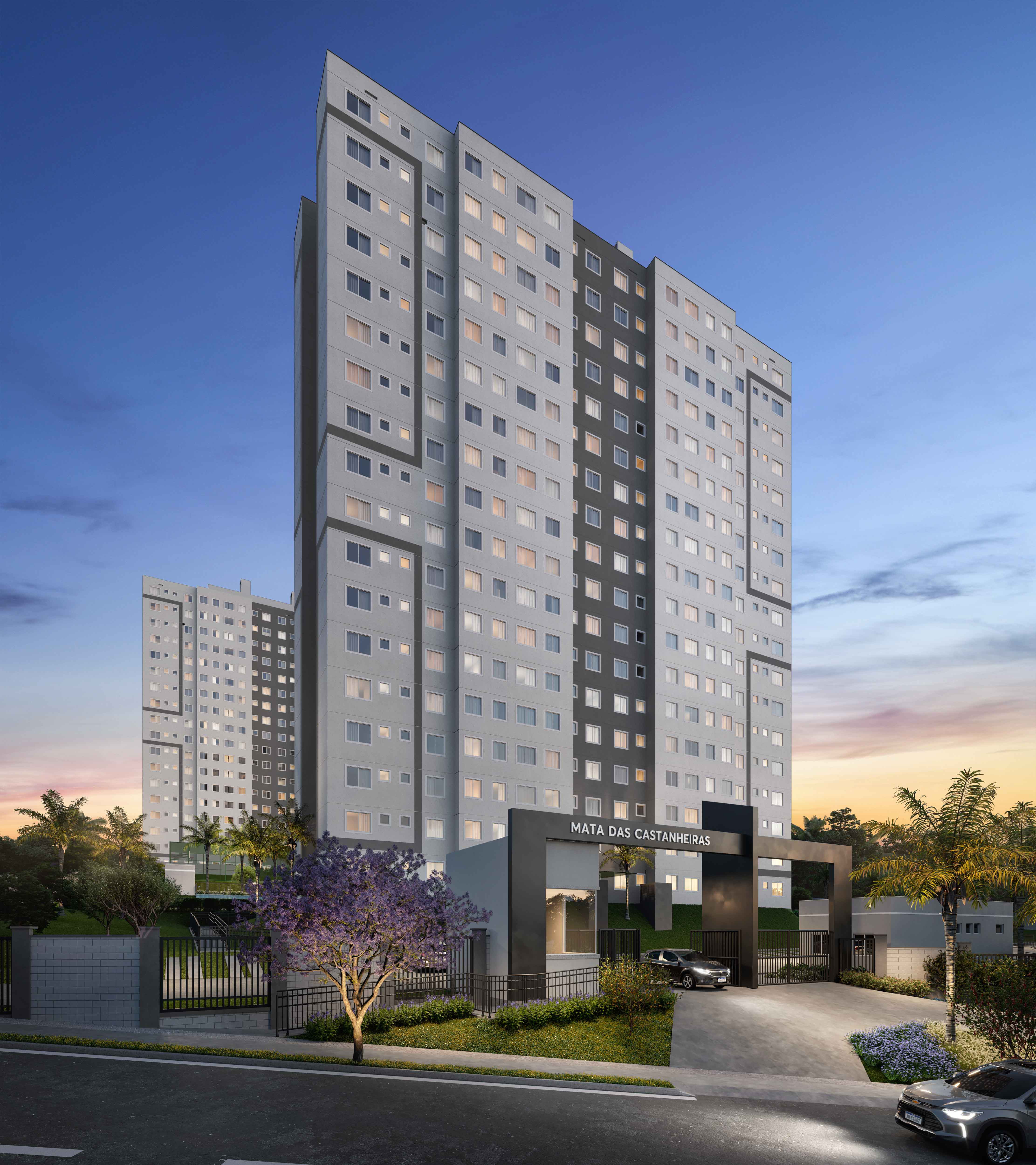 Apartamento com 2 Quartos à Venda, 49 m² em Três Barras - Contagem