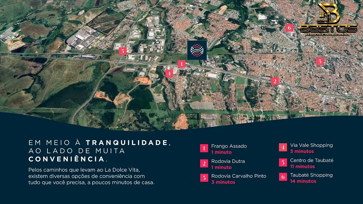 Imagem Terreno em Condomínio à Venda, 349046 metros em Centro - Taubaté