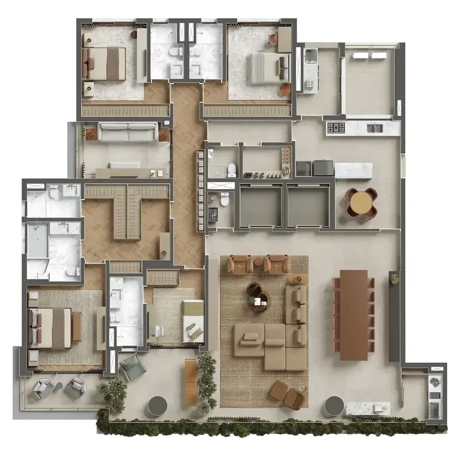 Imagem Apartamento com 4 Quartos à Venda, 300 m² em Paraíso - São Paulo