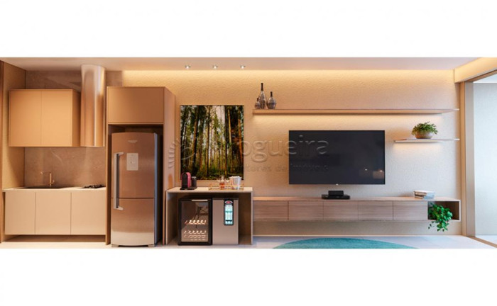Imagem Apartamento com 1 Quarto à Venda, 32 m² em Praia de Muro Alto - Ipojuca