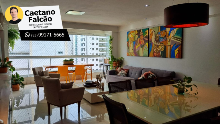 Foto do imóvel: Apartamento com 3 Quartos à Venda, 127 m² em Tambaú - João Pessoa