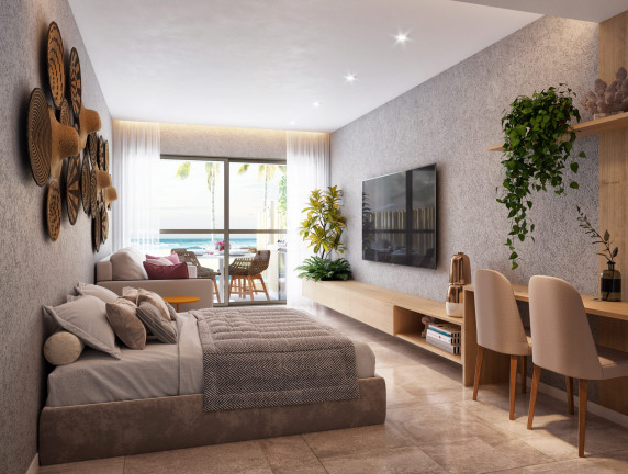 Imagem Apartamento com 1 Quarto à Venda, 30 m² em Praia dos Carneiros - Tamandaré