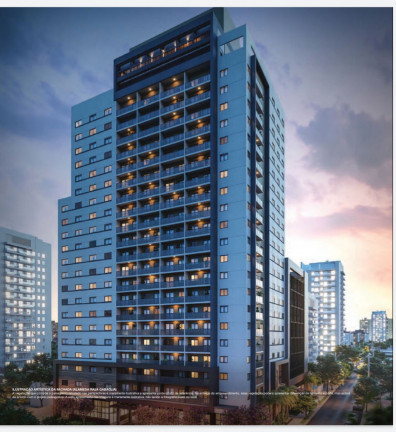 Apartamento com 2 Quartos à Venda, 42 m² em Vila Olímpia - São Paulo
