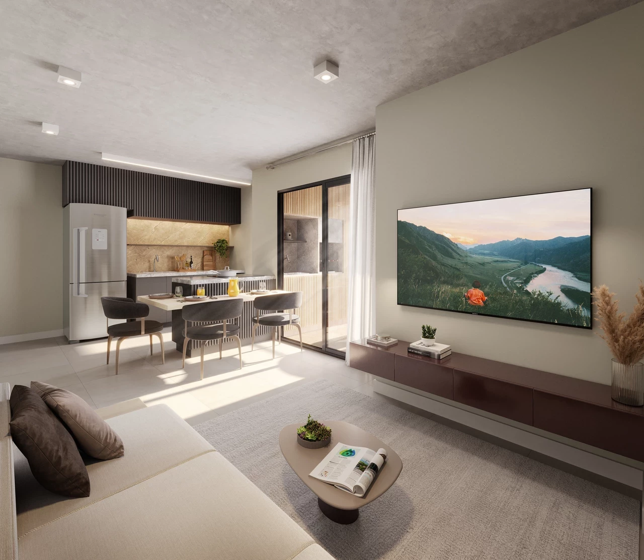 Imagem Apartamento com 2 Quartos à Venda, 59 m² em Jardim São Lourenço - Campo Grande