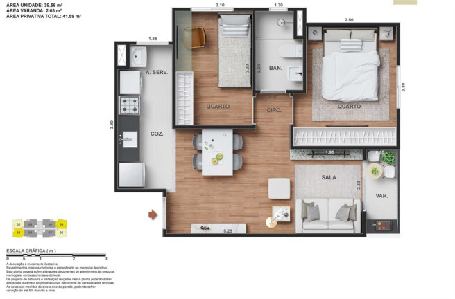 Imagem Apartamento com 2 Quartos à Venda, 42 m² em Vila Kosmos - Rio de Janeiro