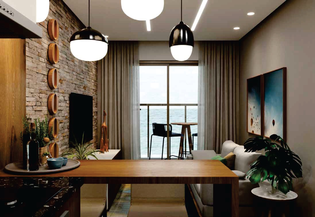 Imagem Flat com 1 Quarto à Venda, 33 m²em Praia de Tamandaré - Tamandaré