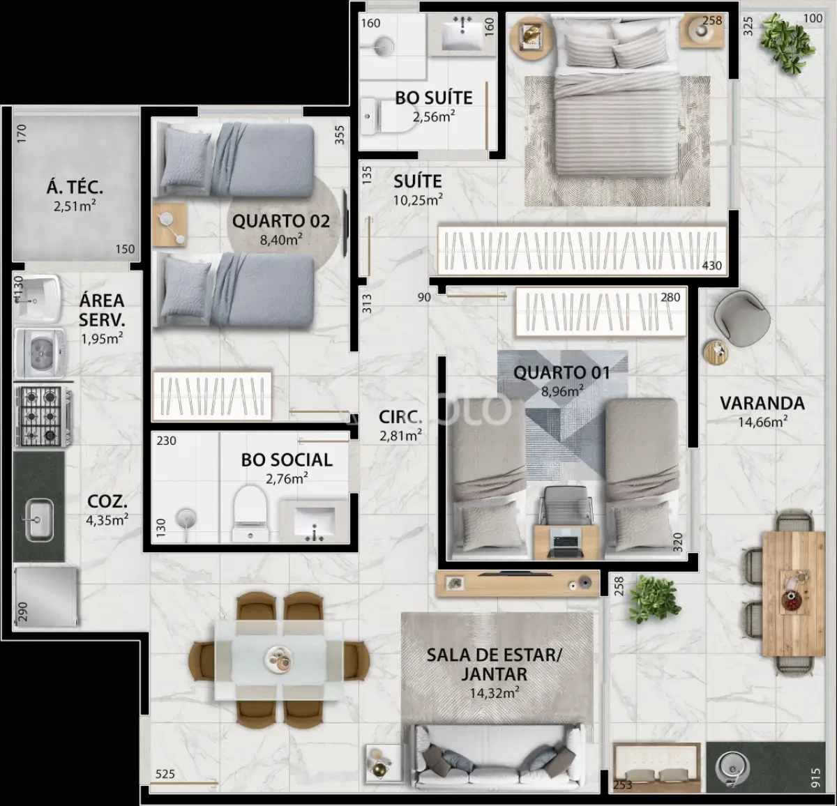 Imagem Apartamento com 2 Quartos à Venda, 171 m² em Praia de Itaparica - Vila Velha Imagem Apartamento com 2 Quartos à Venda, 171 m² em Praia de Itaparica - Vila Velha
