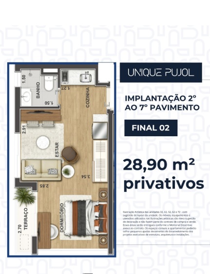 Foto do imóvel: Studio com 1 Quarto à Venda, 27 m² em Santana - São Paulo