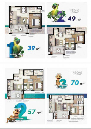Apartamento com 2 Quartos à Venda, 57 m² em Brás - São Paulo