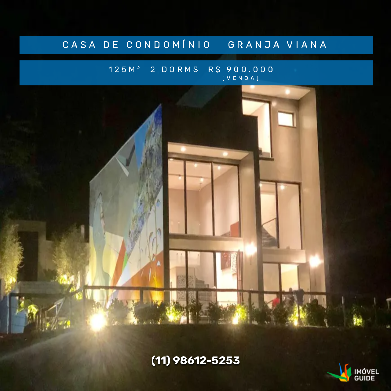 Imagem Casa de Condomínio com 2 Quartos à Venda, 125 m² em Granja Viana - Cotia