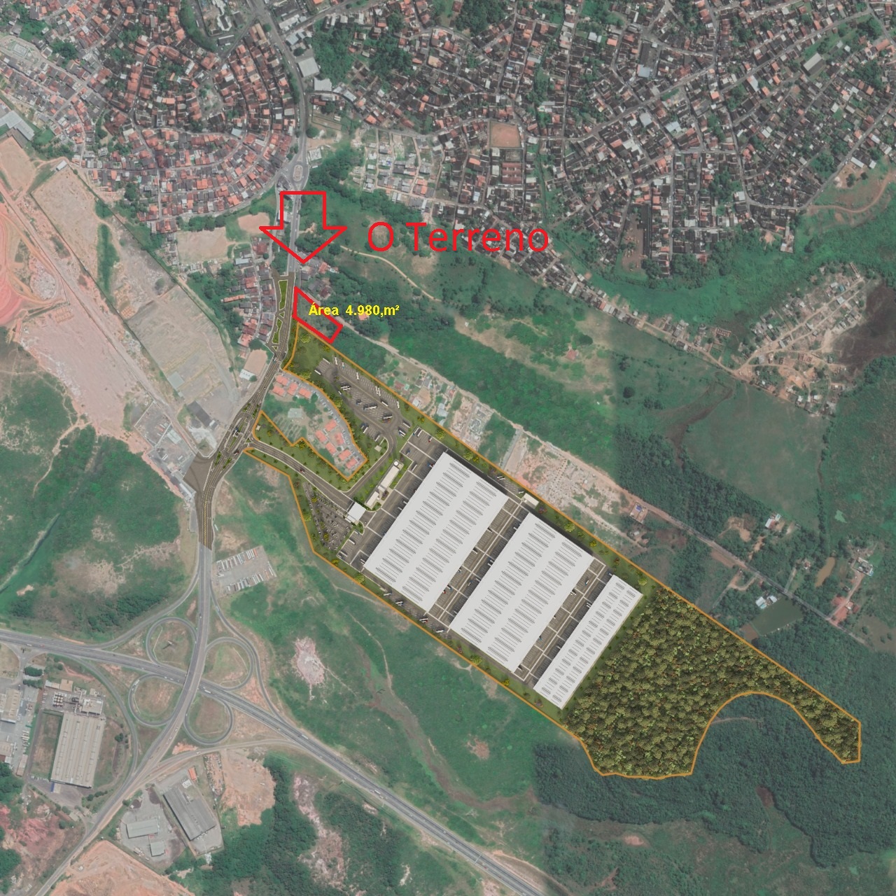 Terreno à Venda, 4900 metros em CIA I - Simões Filho