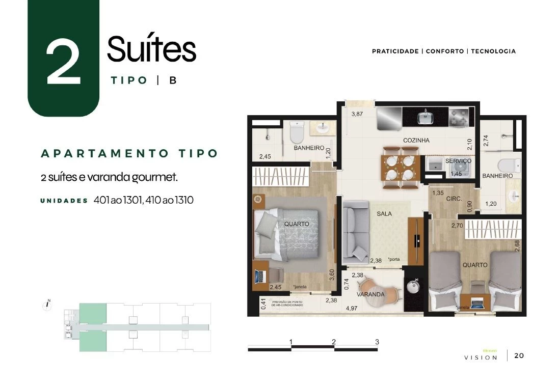 Imagem Apartamento com 2 Quartos à Venda, 48 m² em Bom Pastor - Juiz de Fora Imagem Apartamento com 2 Quartos à Venda, 48 m² em Bom Pastor - Juiz de Fora