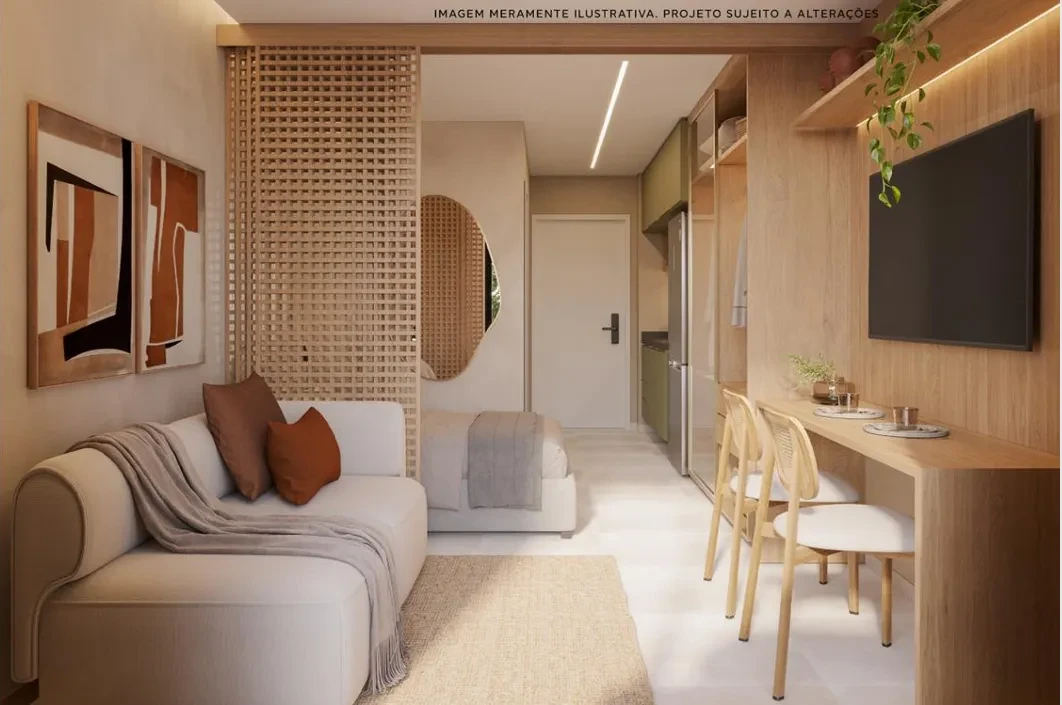 Imagem Studio com 1 Quarto à Venda, 25 m² em Tamandaré - Tamandaré